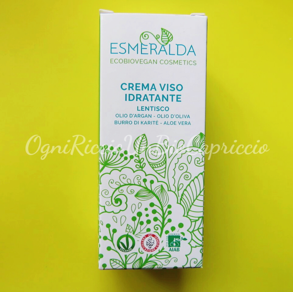crema idratante lentisco esmeralda cosmetics
